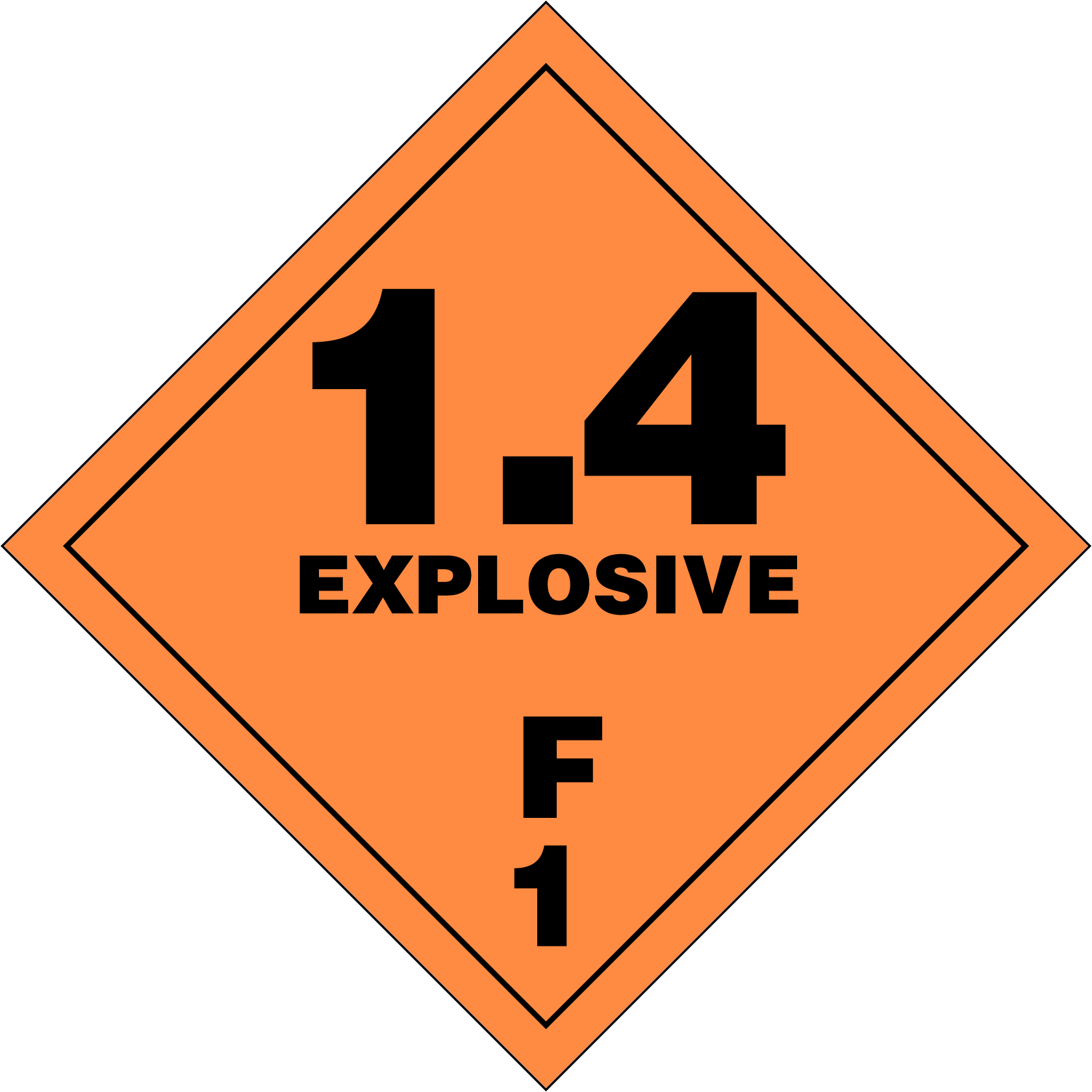 Explosives (1.4F)