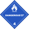 Dangerous when wet materials (4.3)
